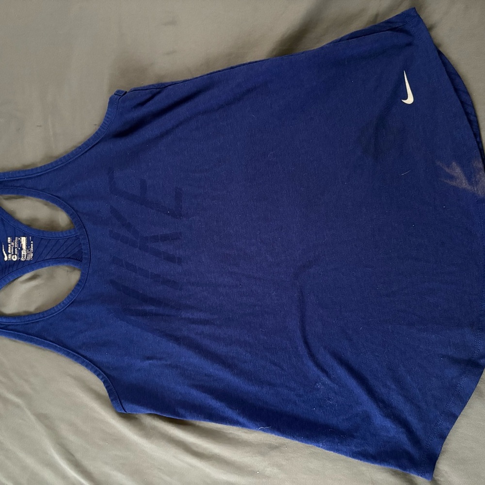 Nike Women's Blue Tank Top